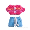 15cm pendant, cloth clothes, knitted sweater with jeans, replacement shoes, keychain, vinyl figurine Specification image
